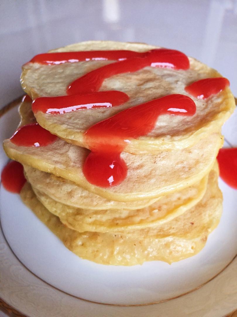 【健身食谱】燕麦麸蛋白粉pancake