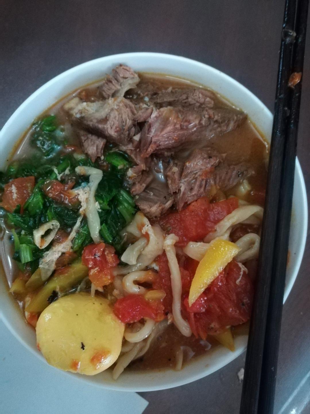 xia_effort做的做一碗让你内牛满面的手擀牛肉面(附红焖牛肉的做法)