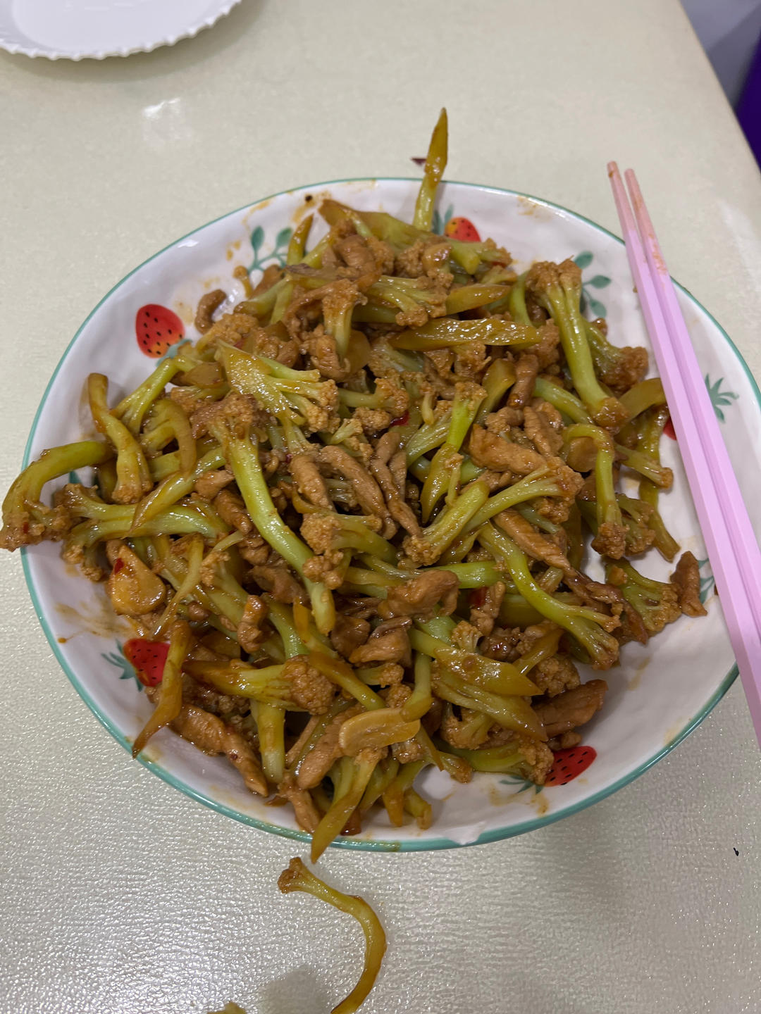 干锅花菜