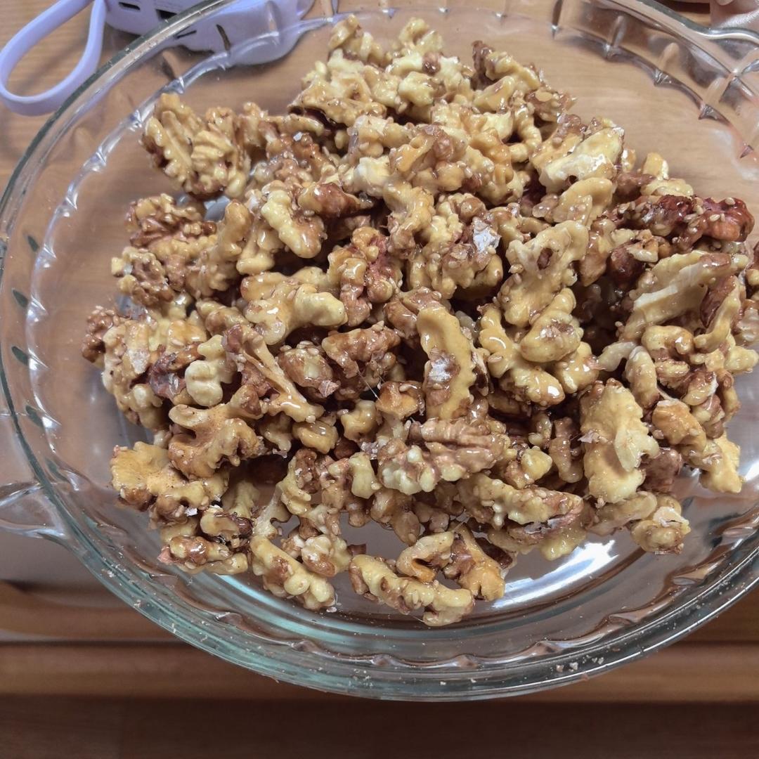 超简单懒人琥珀核桃（非油炸）