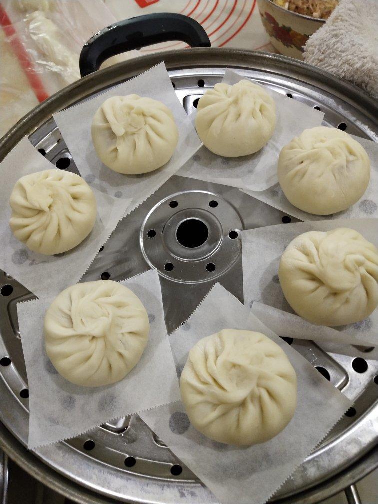 节省一半时间的大包子（另付翠绿菜包子，肉包子，腹黑包子食谱）
