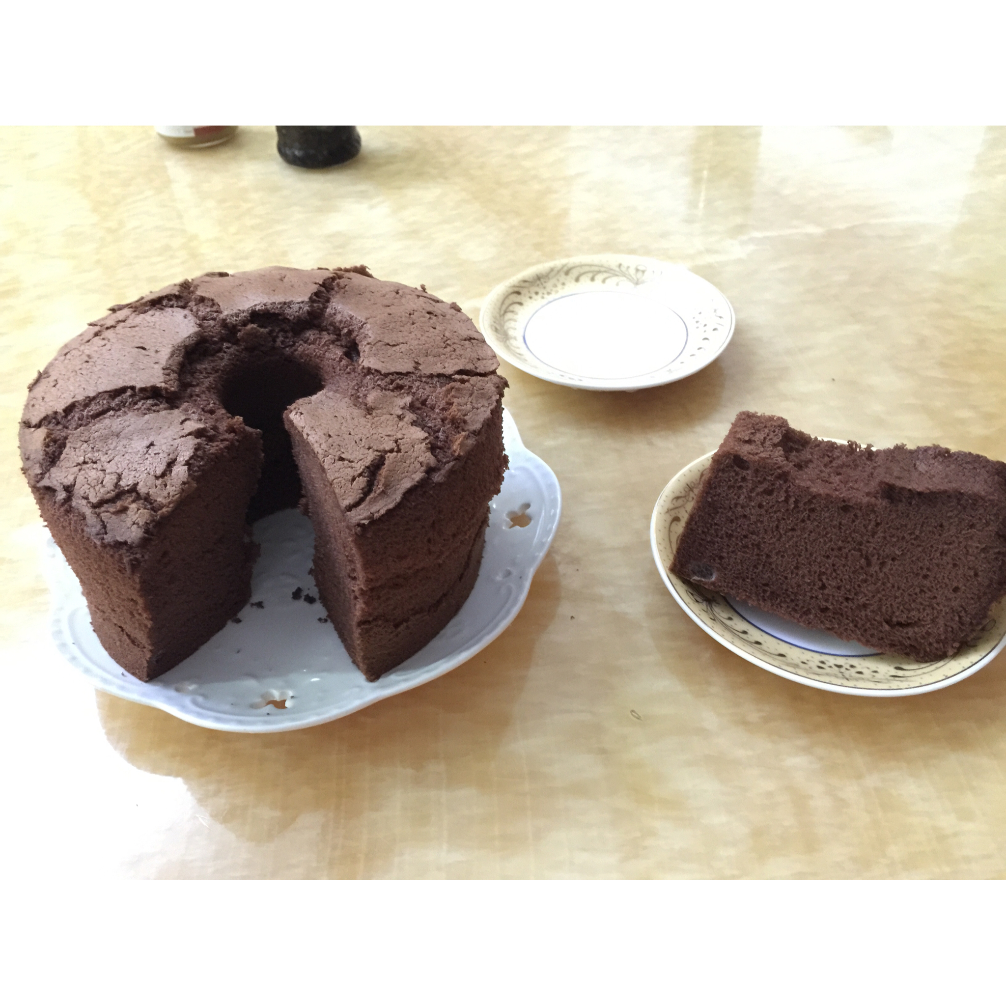 不消泡的巧克力戚风