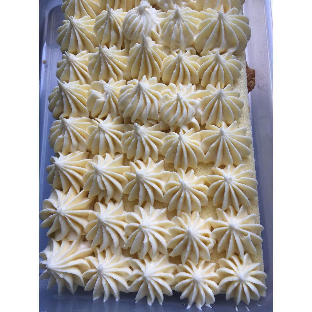 网红日式豆乳盒子蛋糕