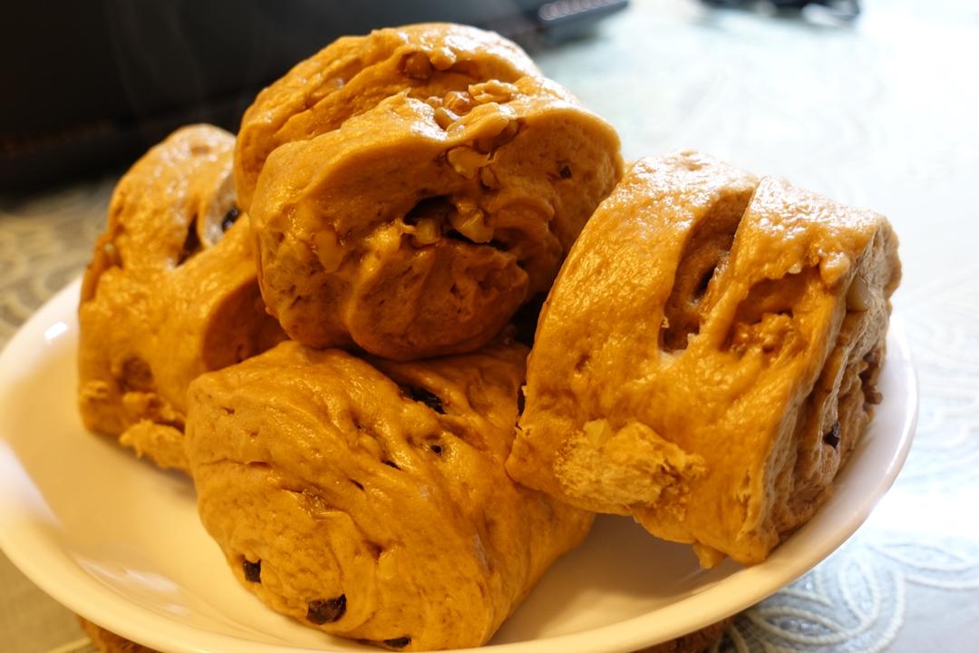 有料的红糖馒头（土豪包）
