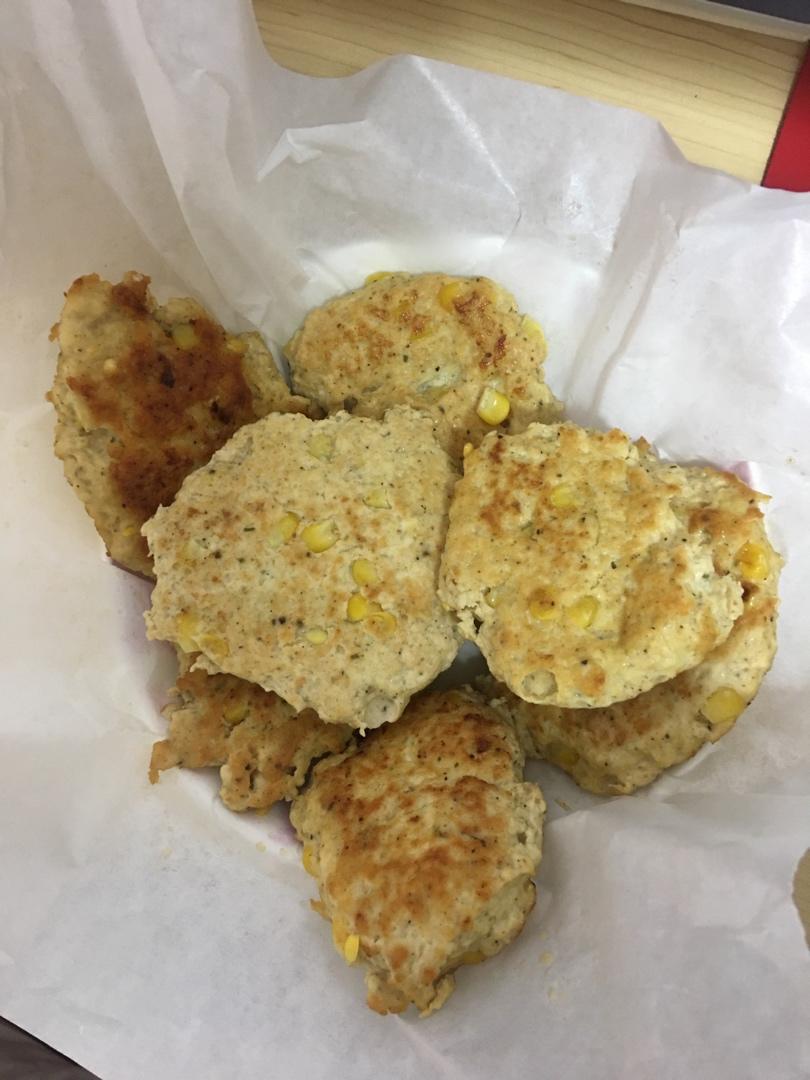 高蛋白减肥鸡肉饼