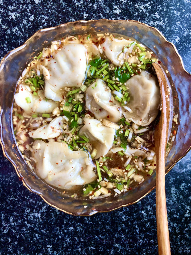 巨好吃酸爽的酸汤水饺