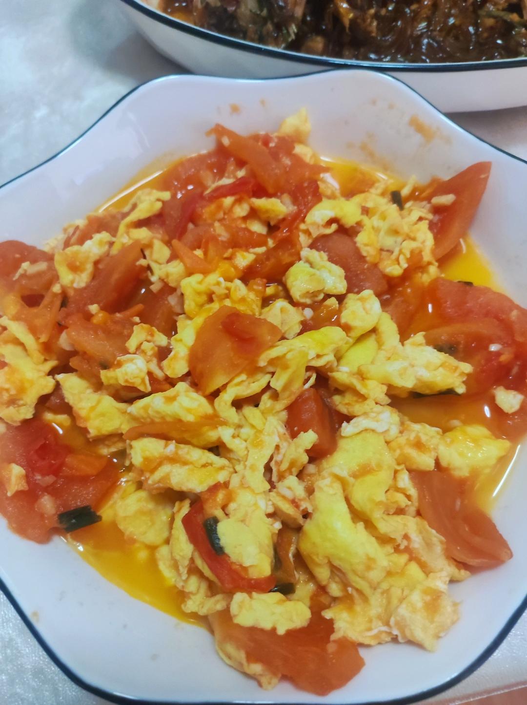 西红柿炒鸡蛋