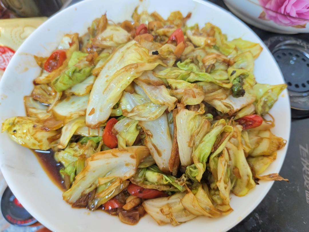 炝炒包菜