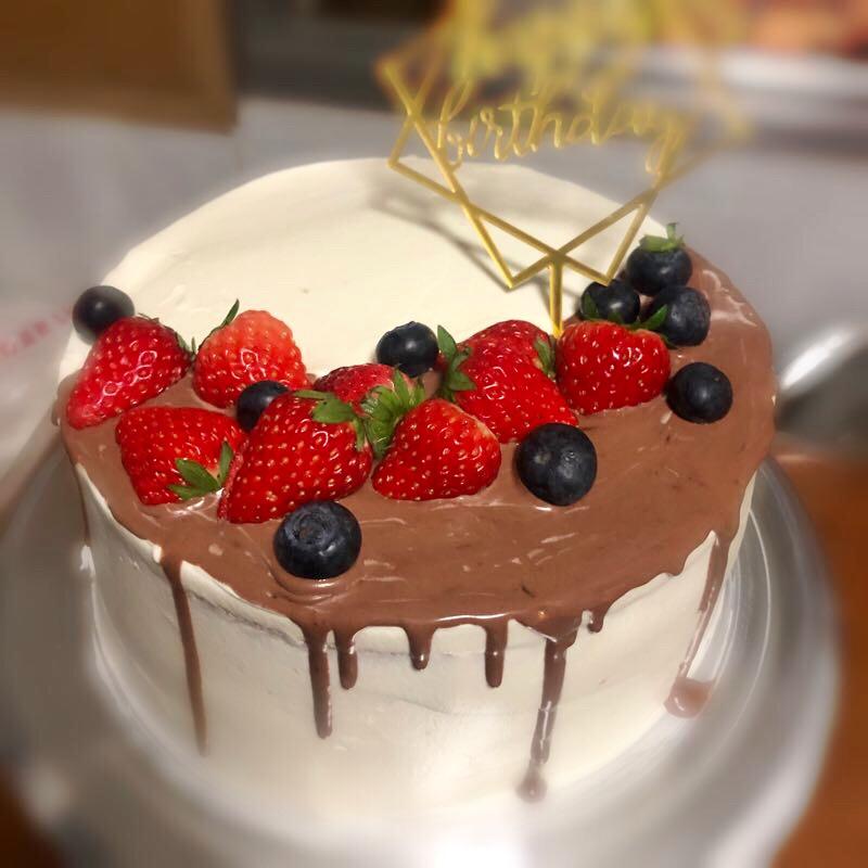 蛋糕淋面之一：甘那许淋面（详细解答淋面太稠的问题）