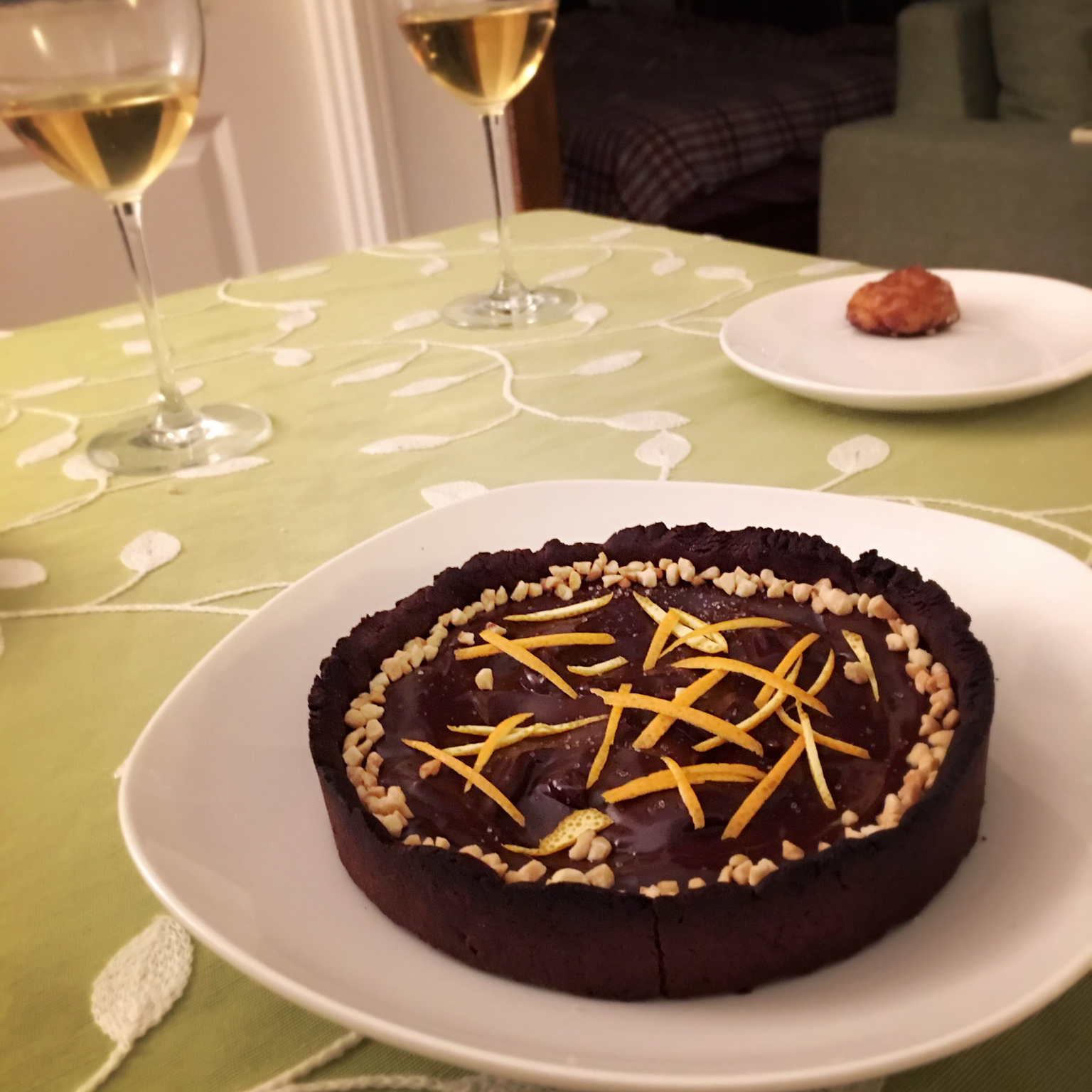 黑巧克力甘纳许挞 Dark Chocolate Ganache Tart