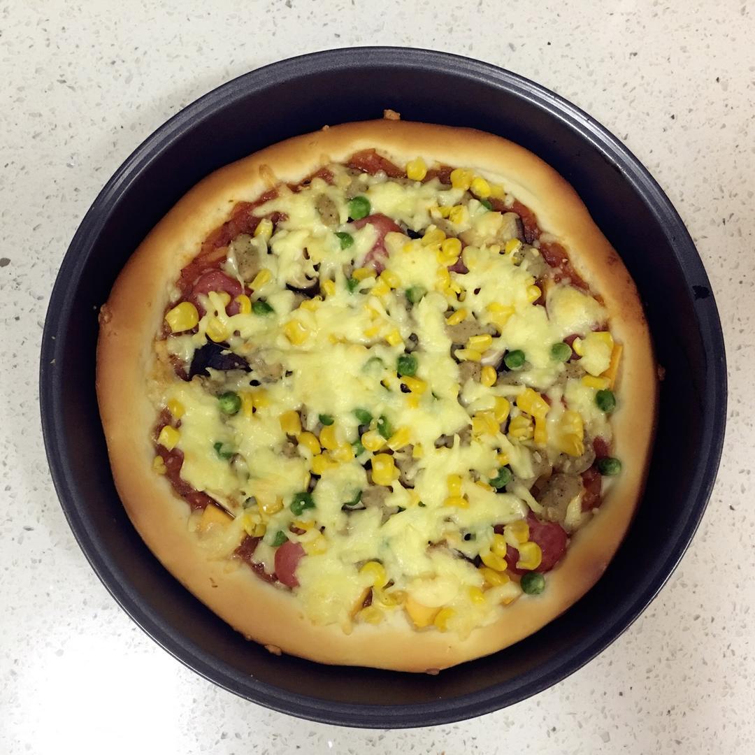 做一张敲好吃的披萨饼底