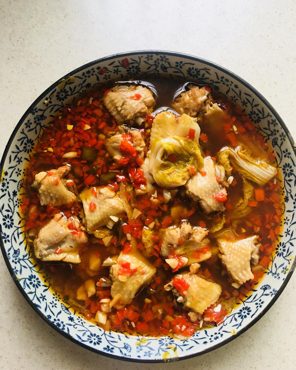 剁椒蒸鸡翅