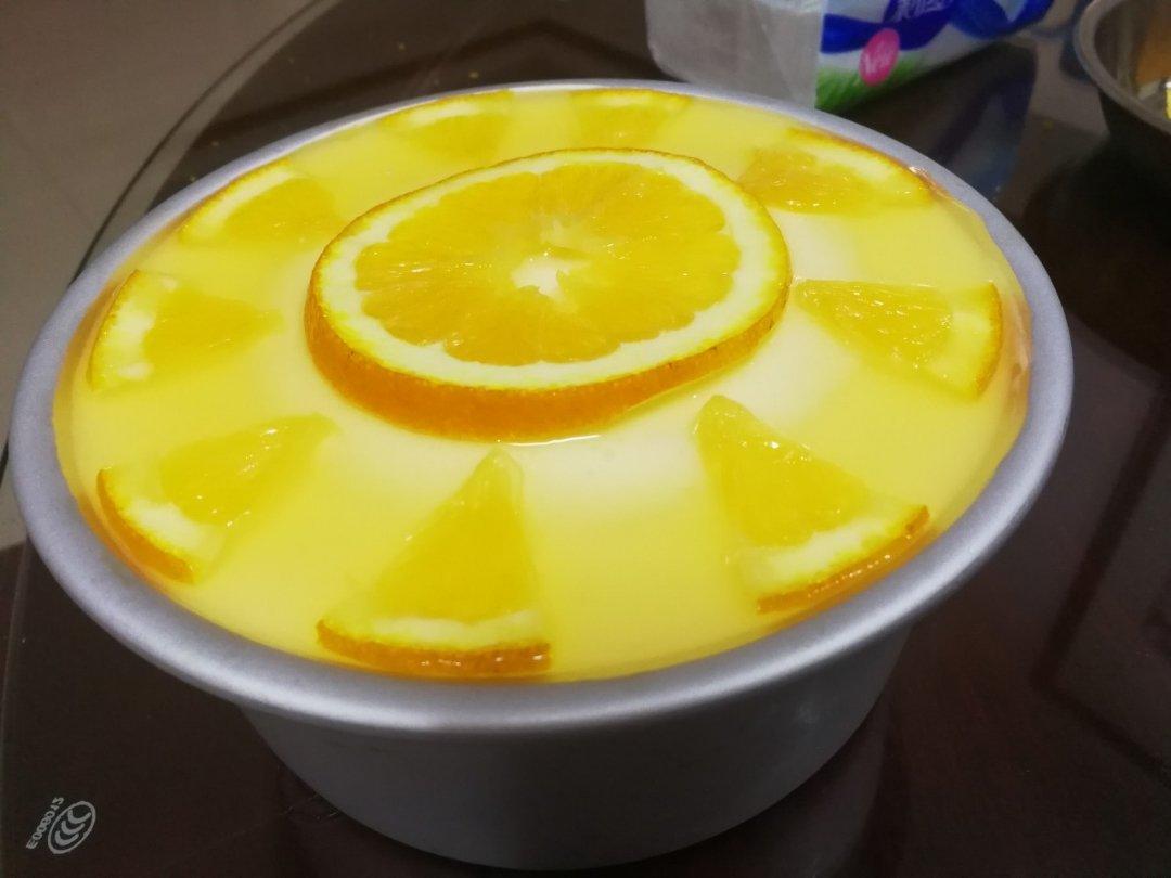 香橙酸奶慕斯蛋糕