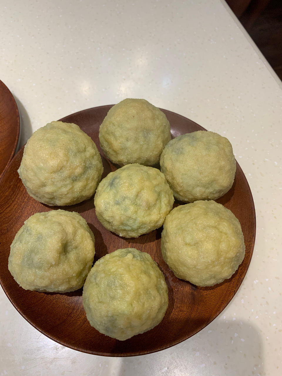 （减脂）玉米面菜团子