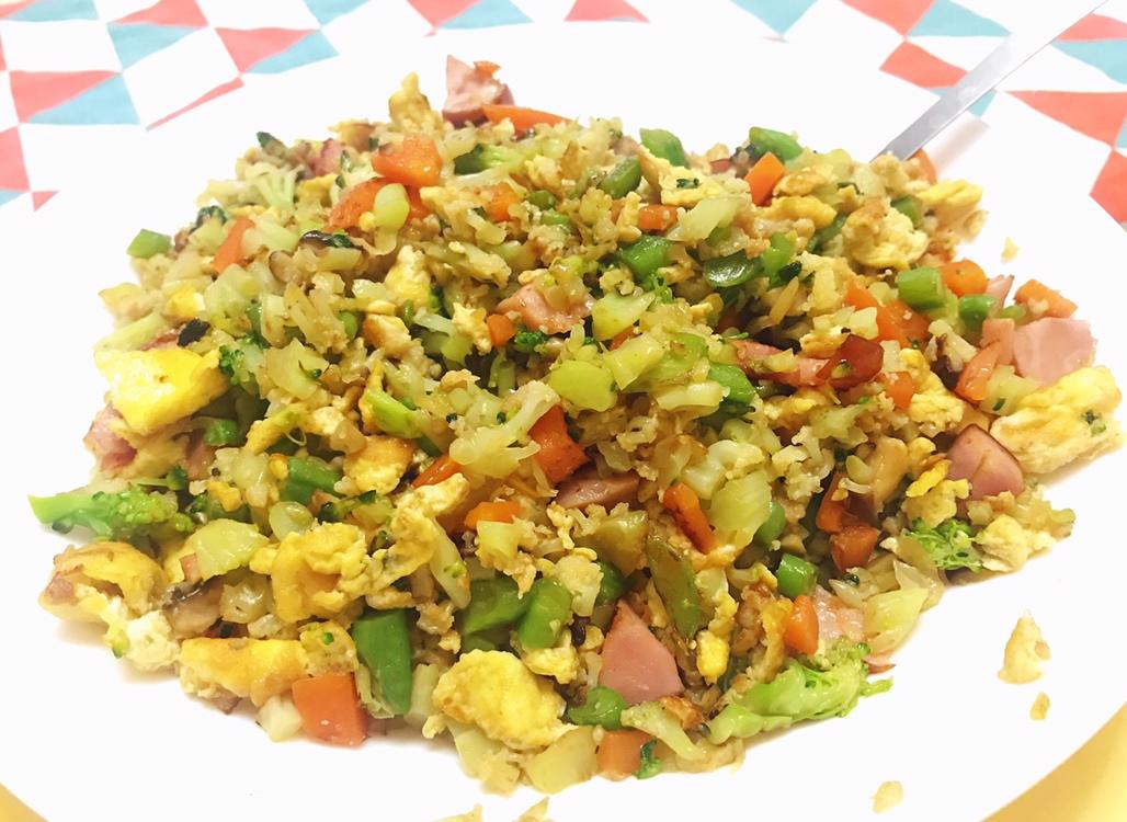 减肥美食—无米炒饭