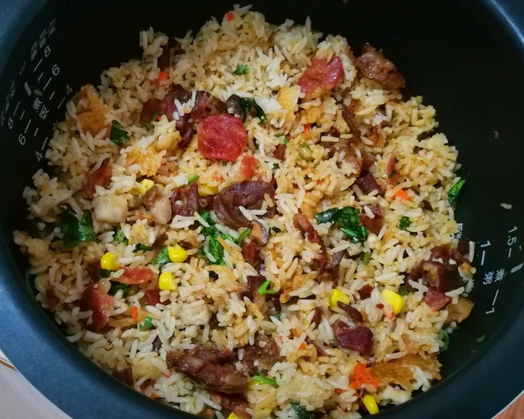 芋头腊味饭(电饭煲)