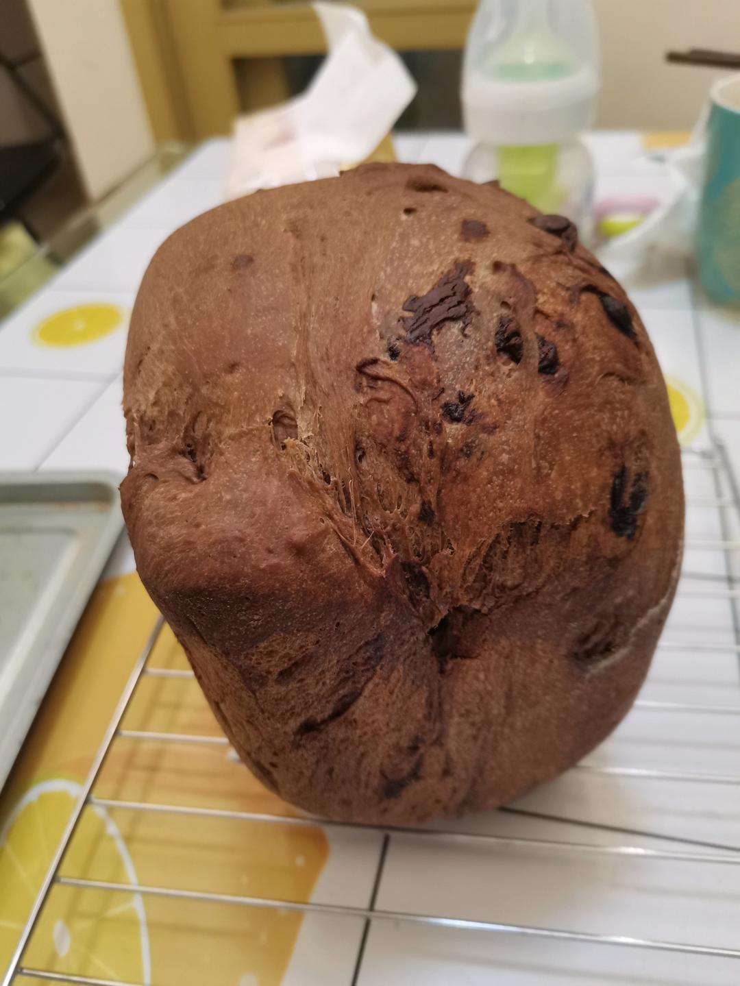 面包机做巧克力吐司