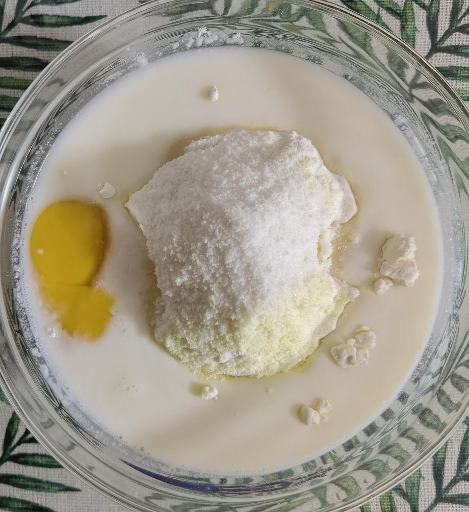 纯奶手撕吐司的做法 步骤1