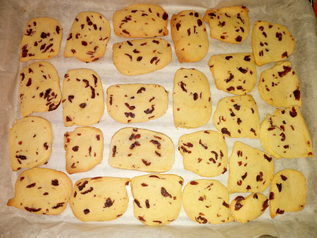 蔓越莓饼干--新手烘焙0压力 #皮黑森林#