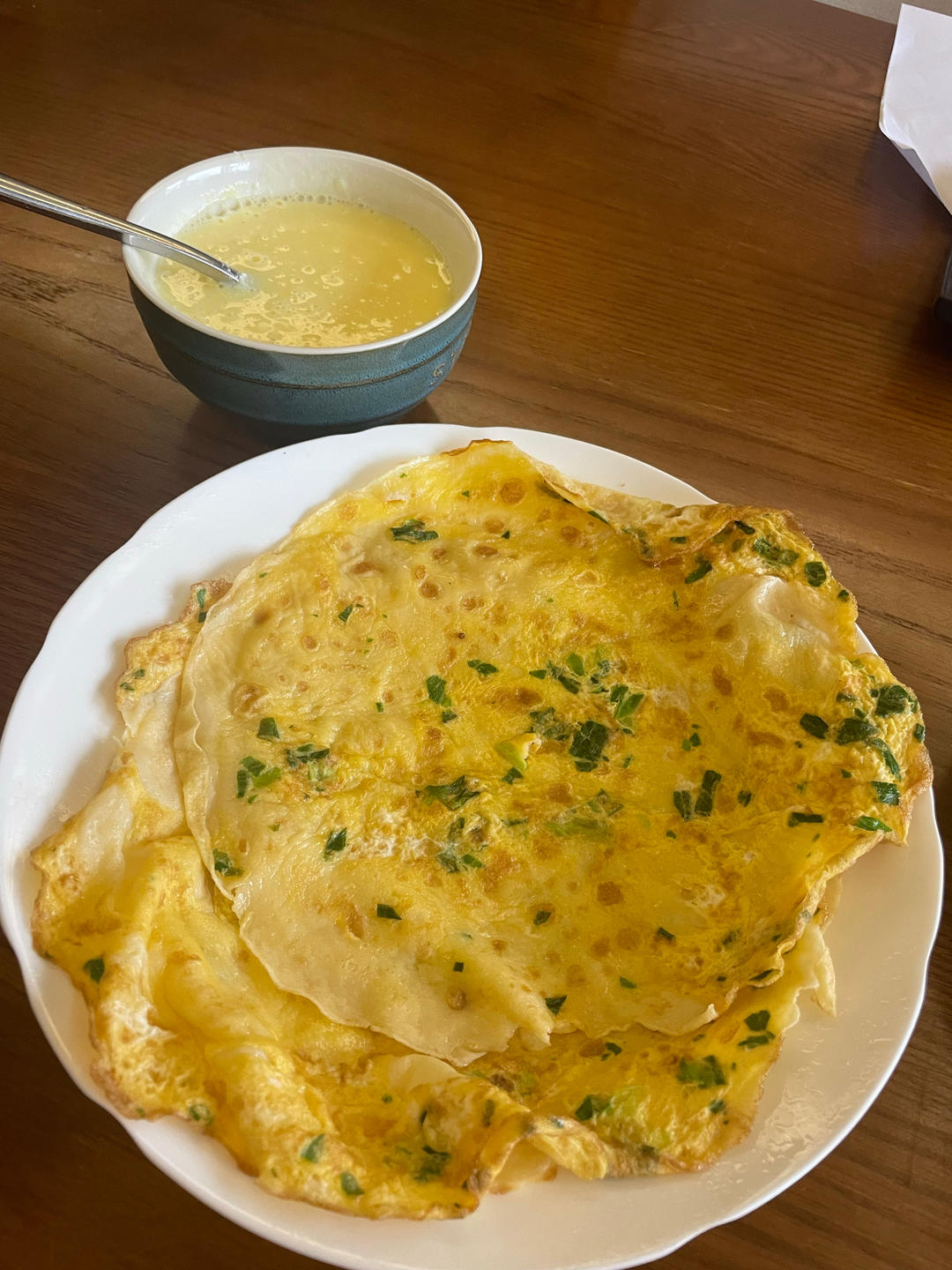 超软筋道的鸡蛋软饼
