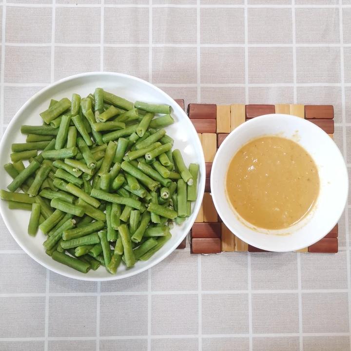 花生酱拌豇豆