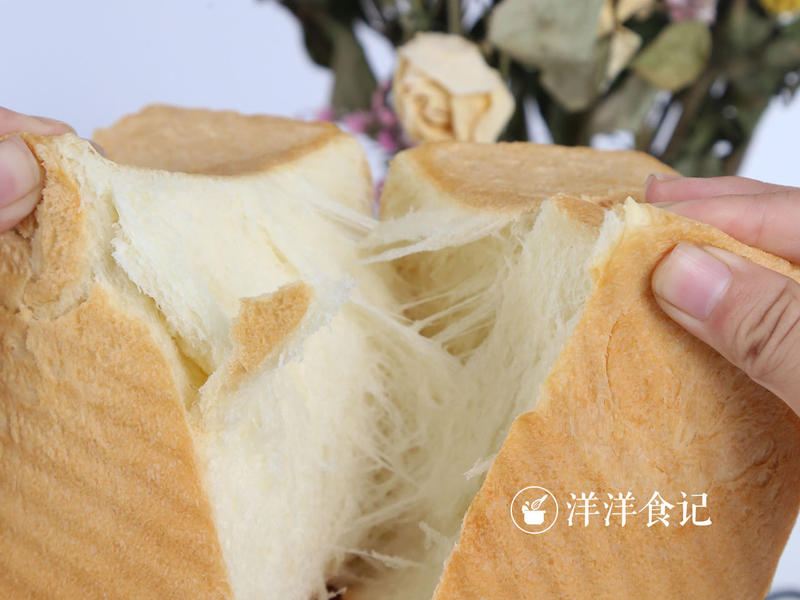 纯奶手撕吐司的做法 步骤1
