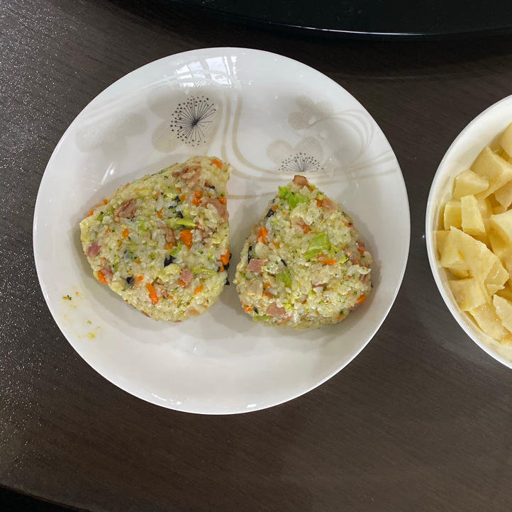 【五彩小饭团】有米有菜，有肉有奶有海鲜🥰