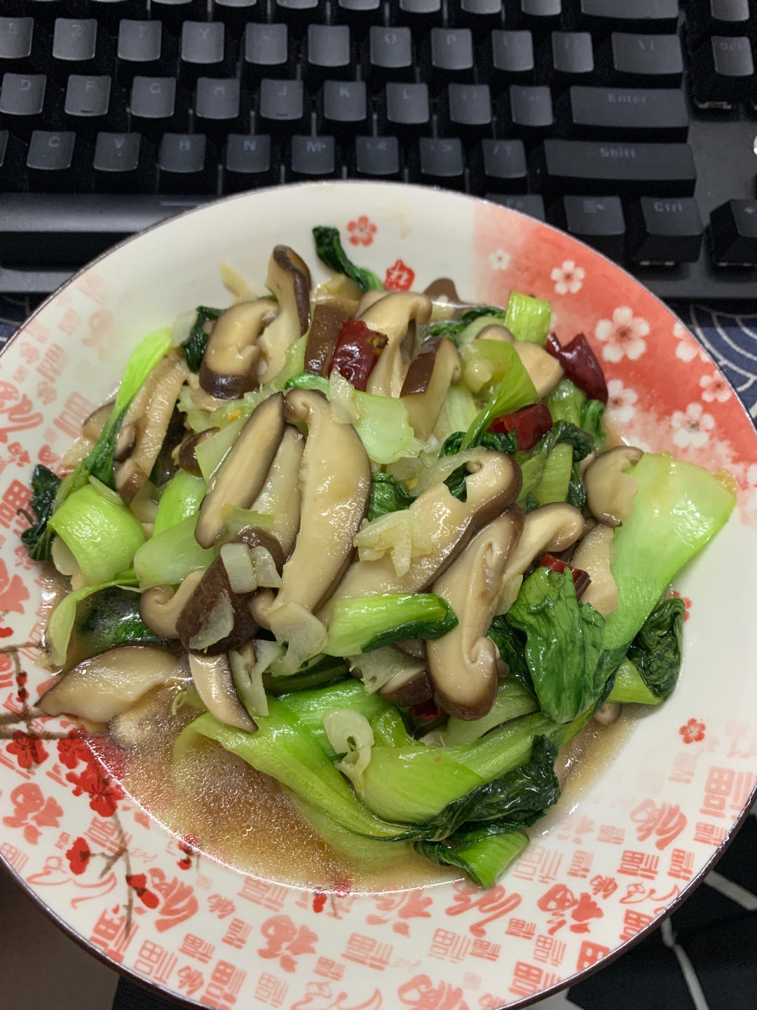 香菇油菜（简单快手）