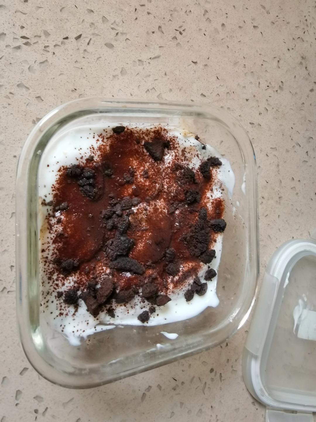 低脂低卡！免烤箱！！燕麦提拉米苏