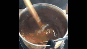法式软糖 芒果巧克力味的做法 步骤9