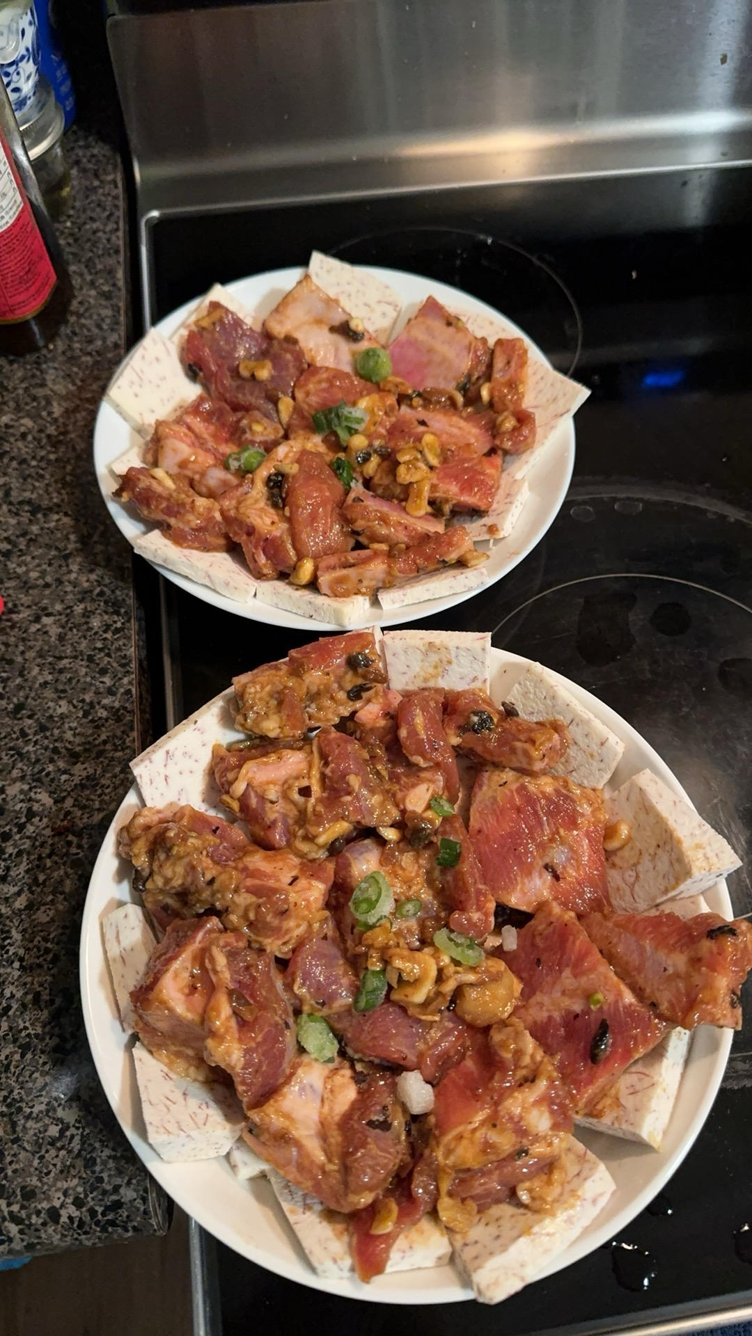 豆豉蒸排骨芋头