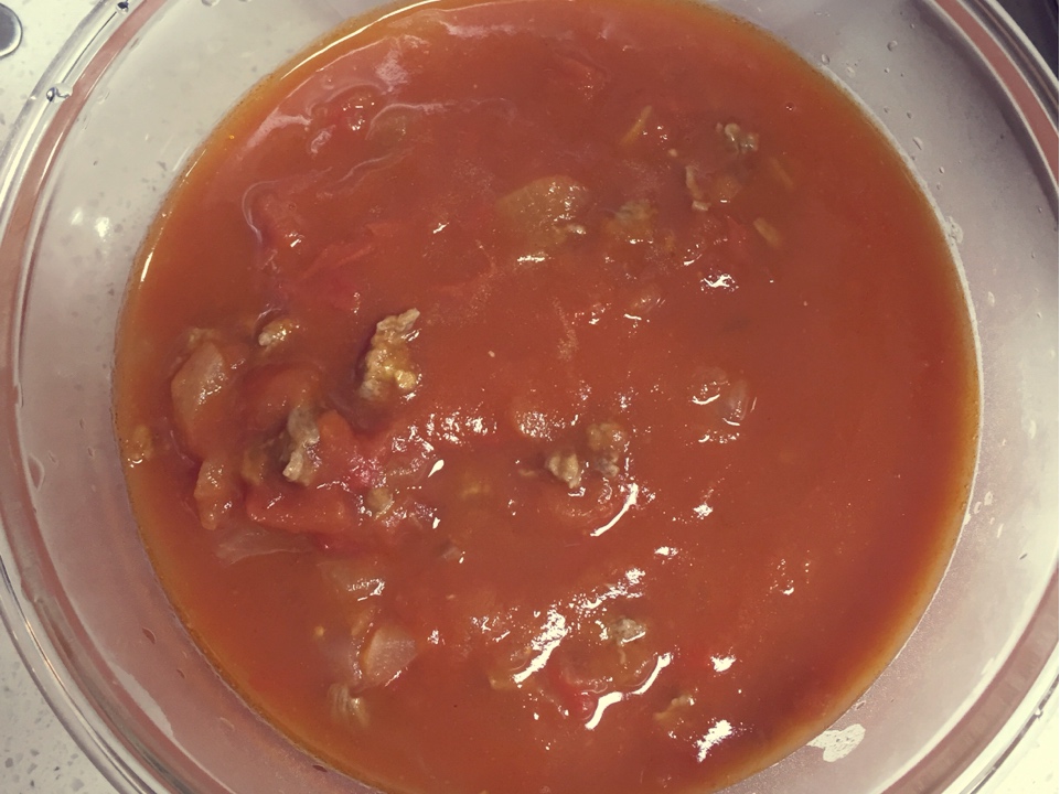 番茄洋葱牛肉意面酱的做法