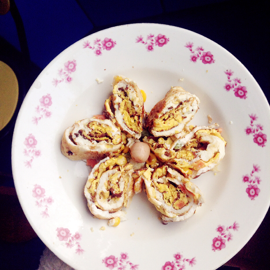 rico熙熙做的爱心玉子烧 鸡蛋卷爱心玉子烧 鸡蛋卷