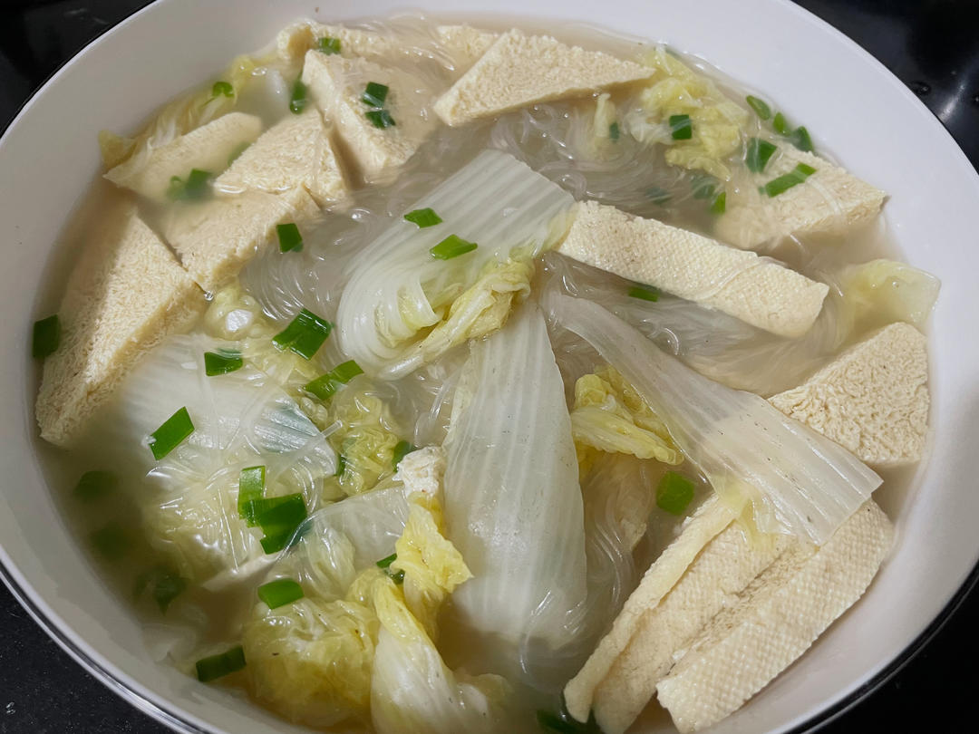 白菜豆腐汤