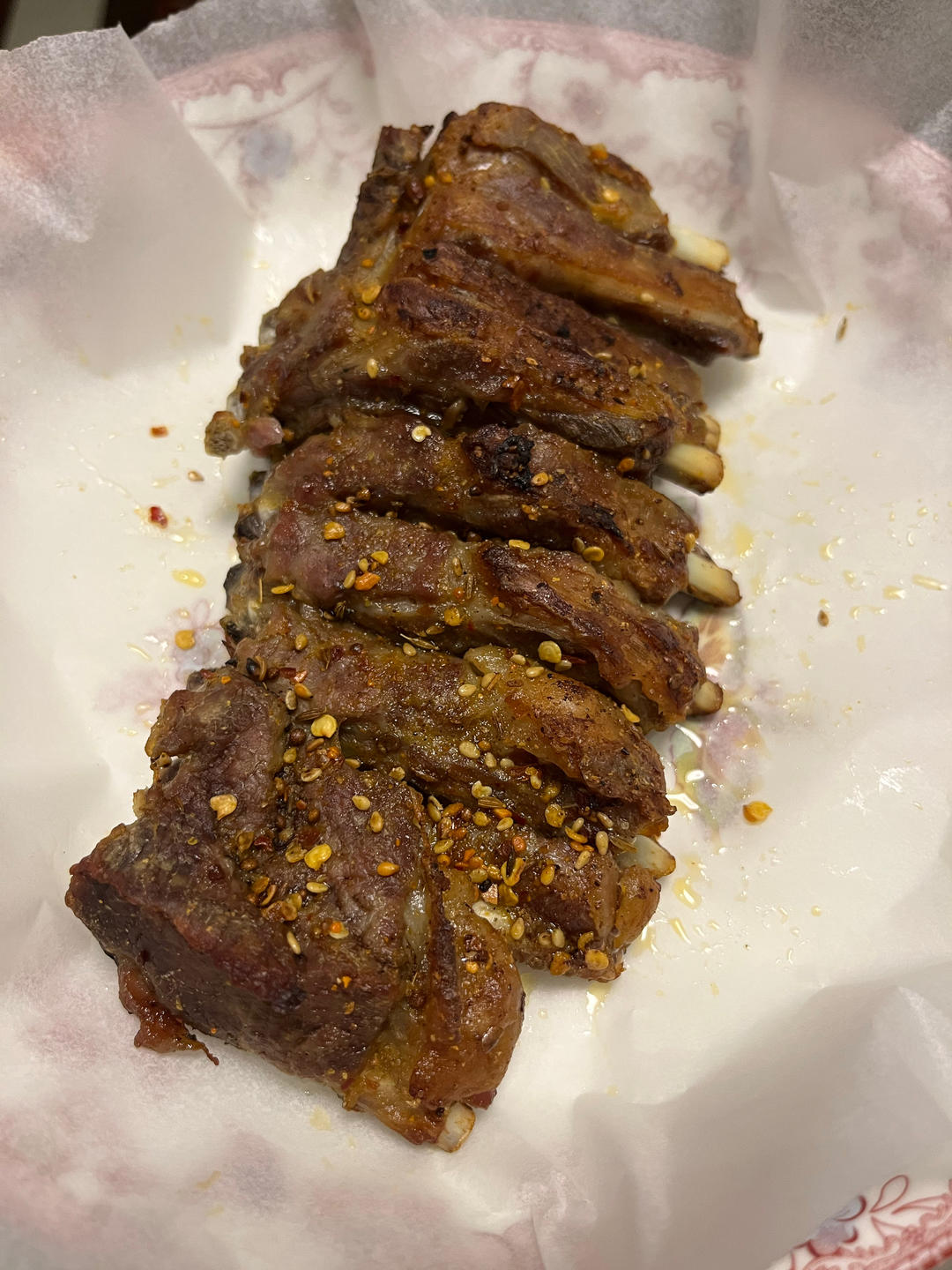 挡不住的诱惑～烤羊排