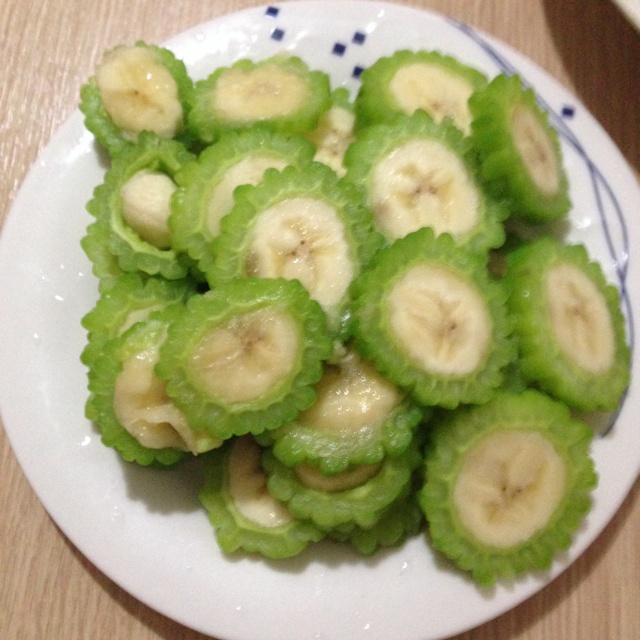 苦瓜酿香蕉