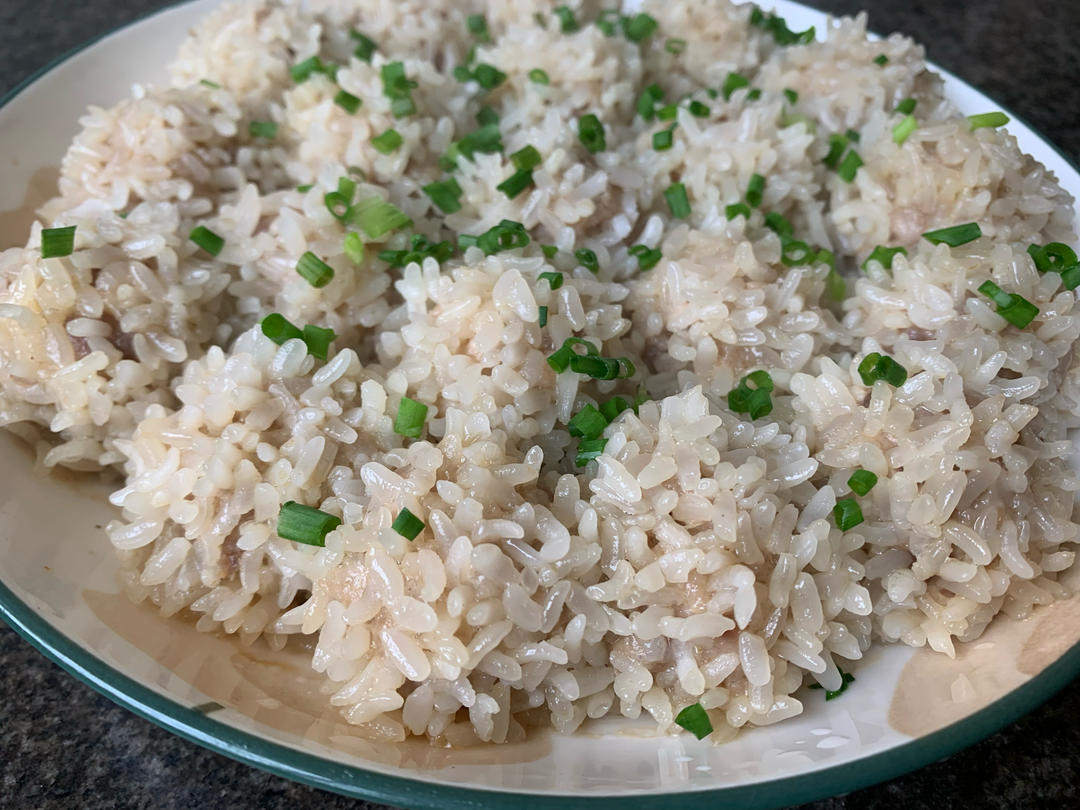 鹌鹑蛋糯米肉丸（16岁菇凉版）