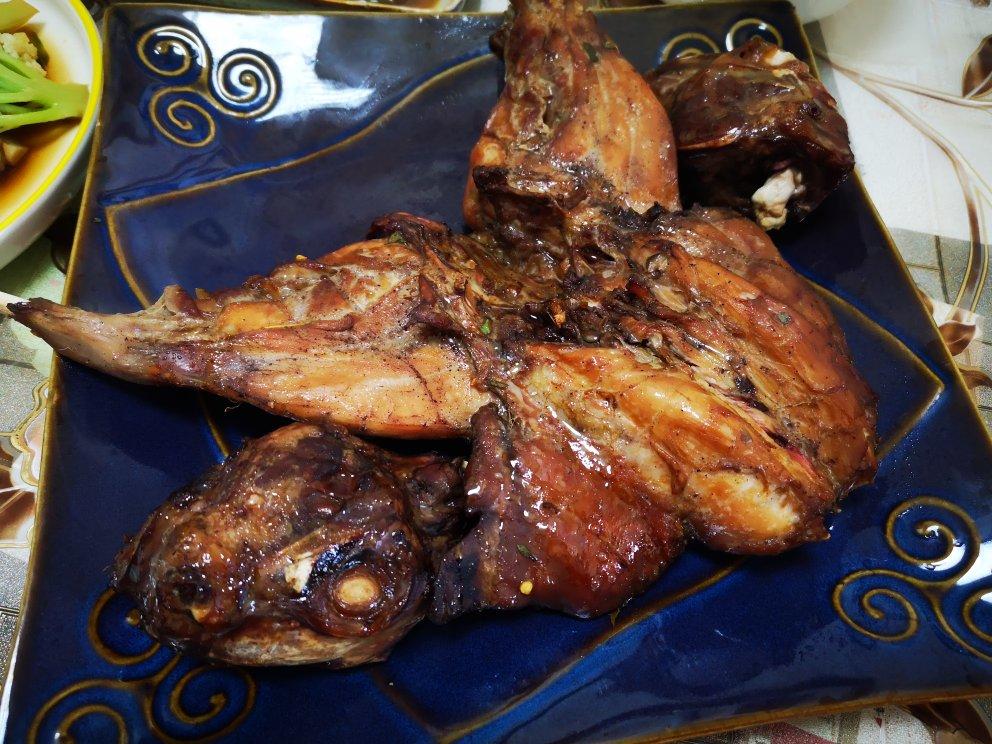 老丁的私房菜－家常烤箱版烤兔子