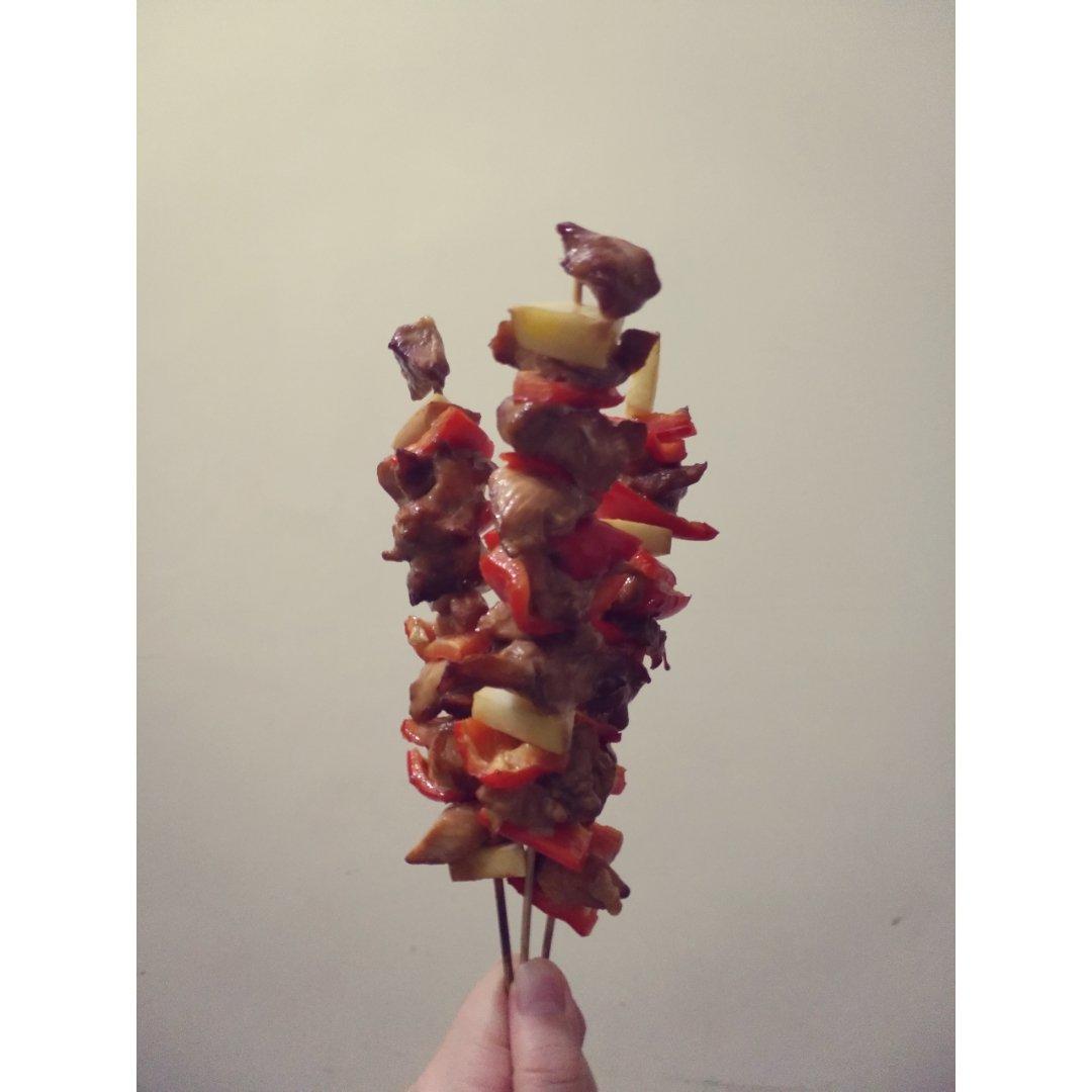 照烧鸡肉串