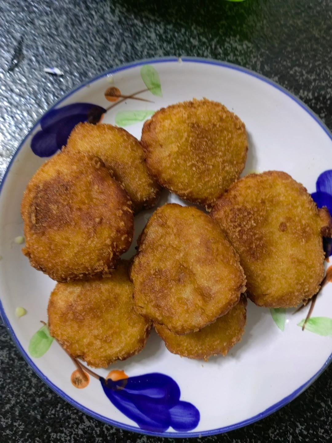 地瓜饼，粘粘糯糯