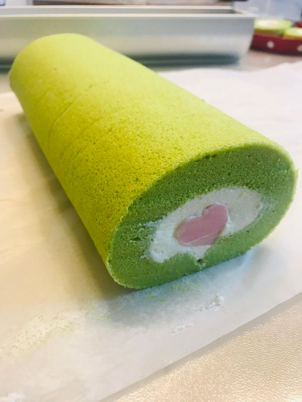 椰香芒果斑斓蛋糕，拿来吧你~