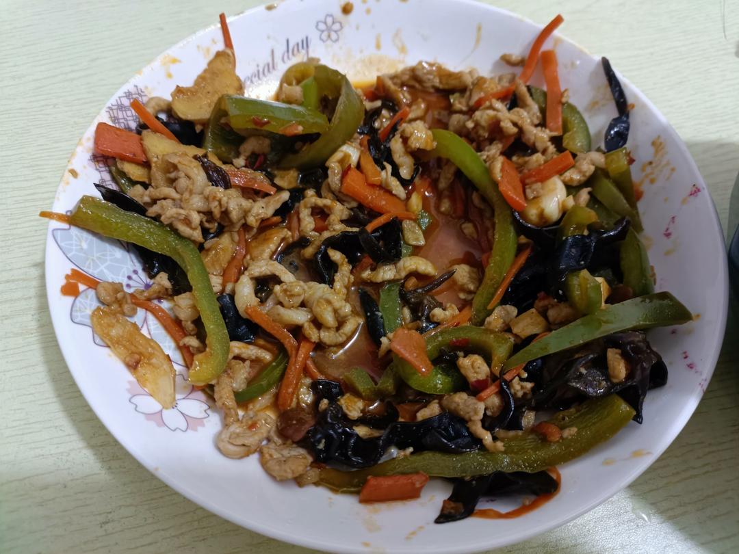 超级下饭鱼香肉丝（不辣版）