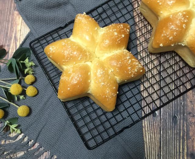 六角星星面包的做法