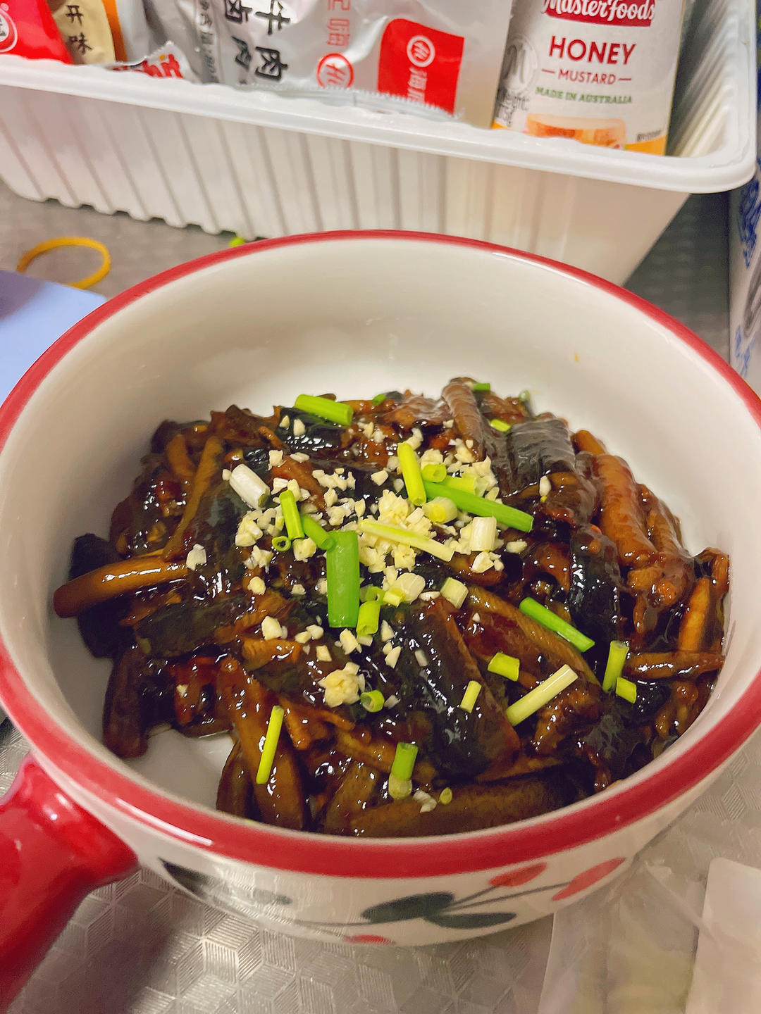 响油鳝丝