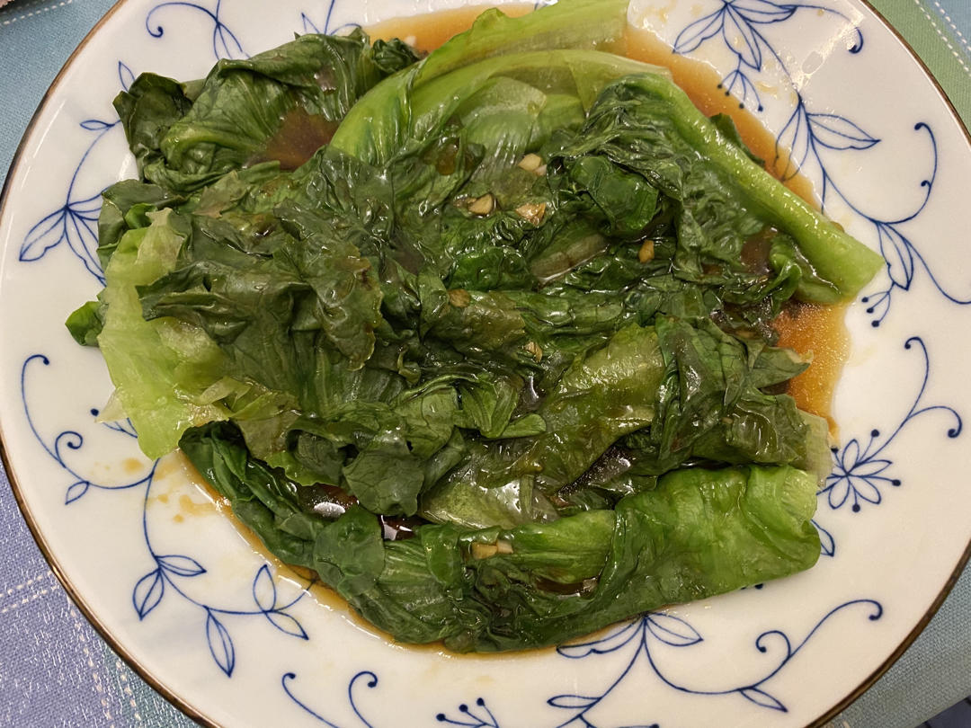 5分钟上桌的蚝油生菜