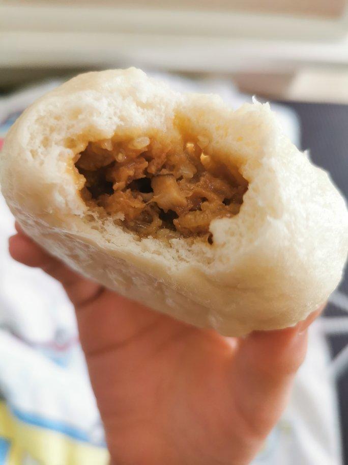 糯米馅包子，小时侯的最爱