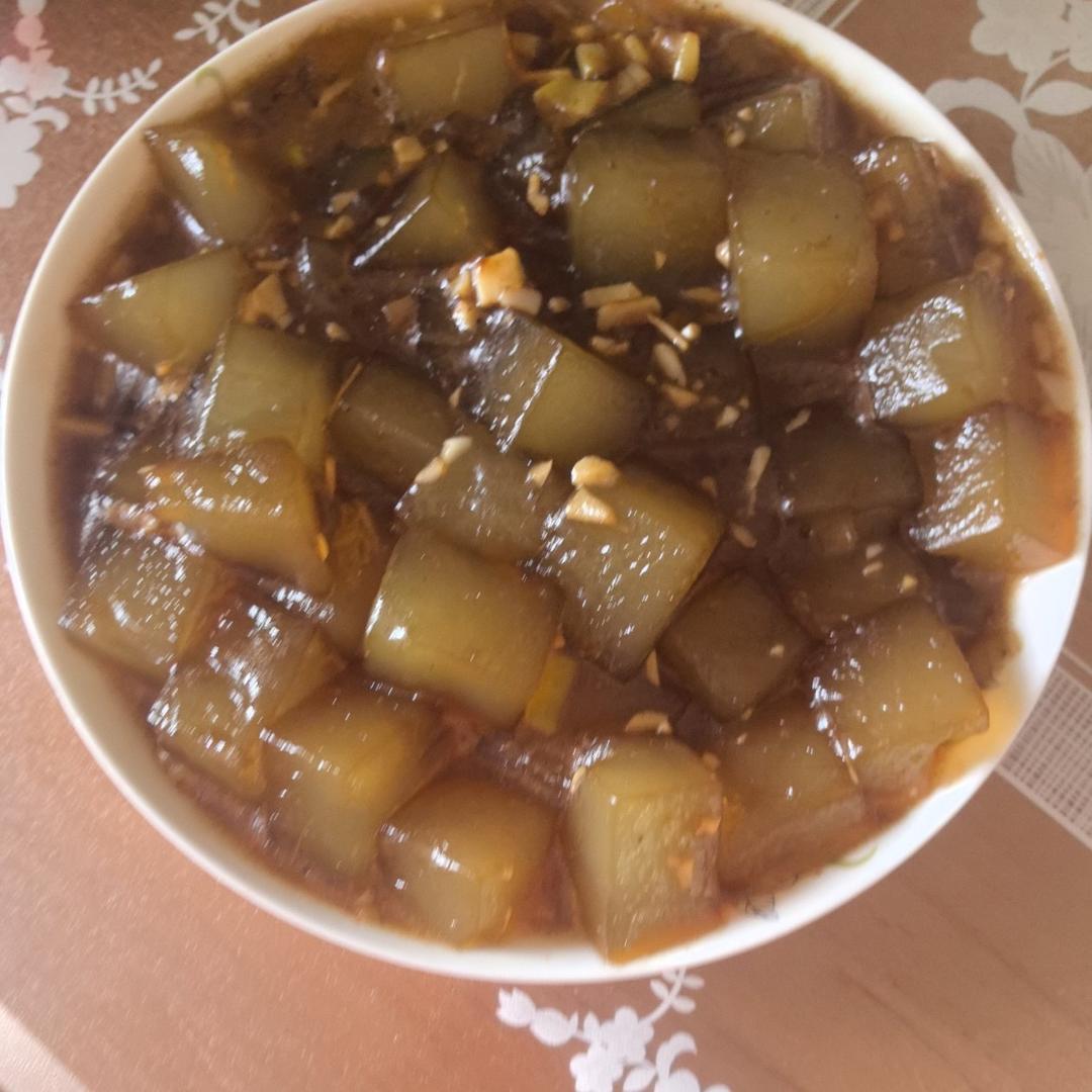 蒜香浓郁的炒凉粉😋