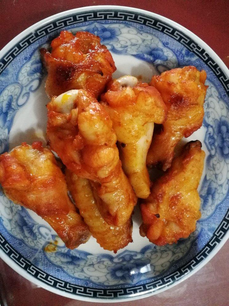 奥尔良烤翅-（无水版烤箱版）