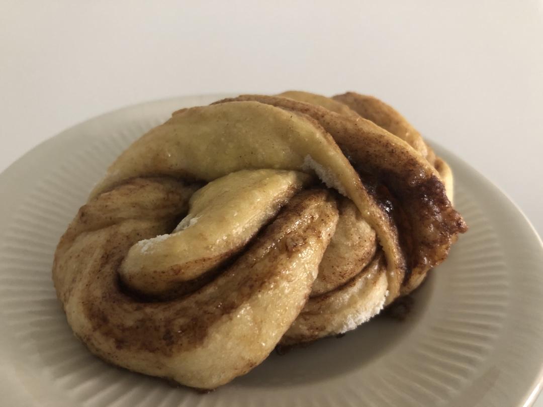 瑞典肉桂卷（附鲜酵母、活性干酵母、即时酵母用量换算公式）