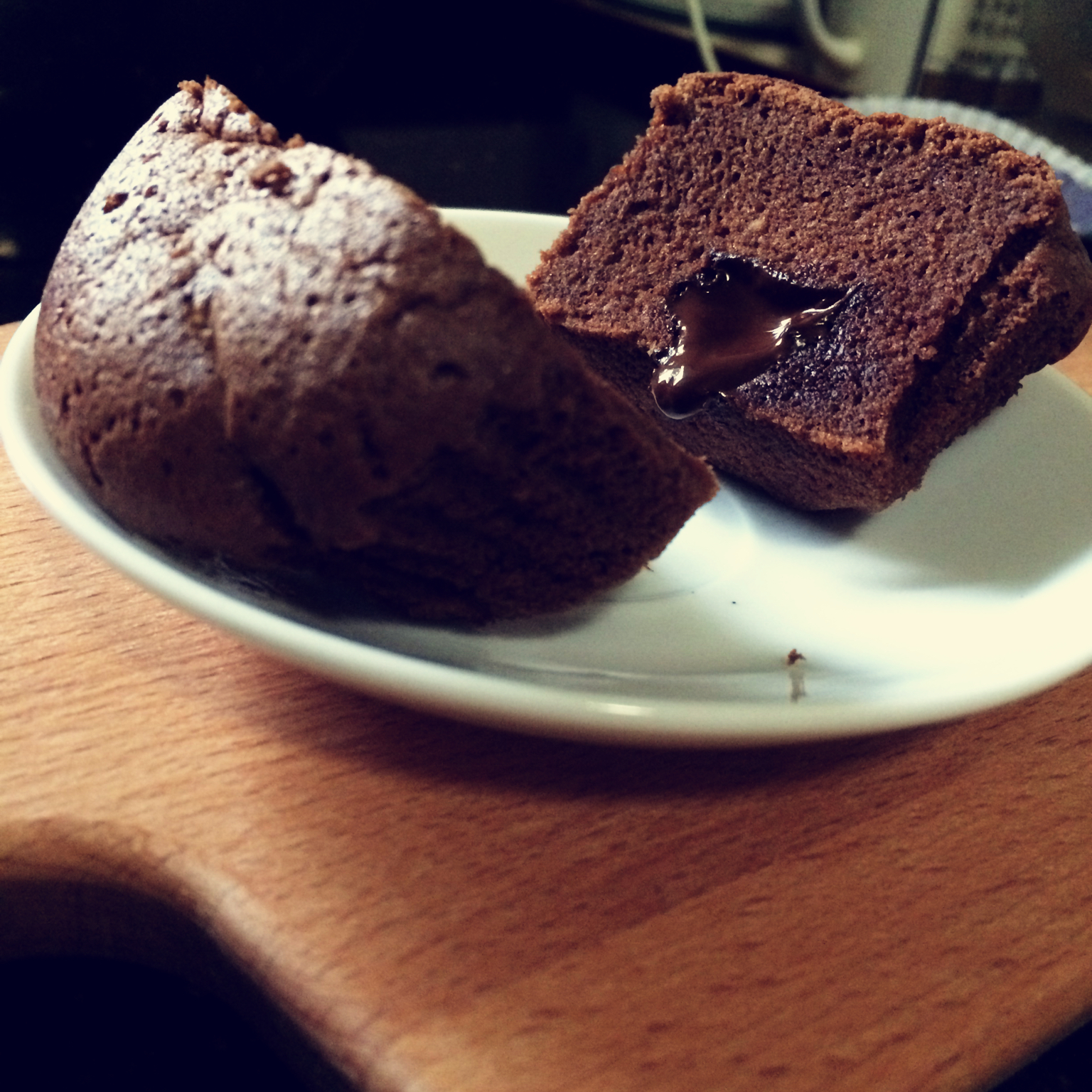 莫尼卡美食厨房：爆浆巧克力蛋糕